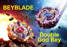BEYBLADE BURST DOUBLE GOD BEY Takara Tomy Duo Apollos Duo Artemis Spinning top