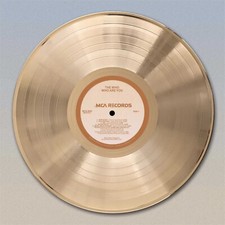 The Who "Who Are You"  Gold LP Record wall art