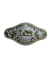 Praying cowboy Western Style Buckle Hebilla Vaquero Oracion Vaquera