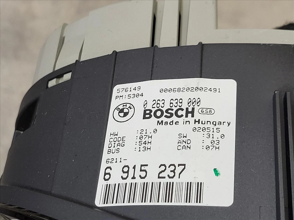 BMW 62116985643, 0263639000, 62116915237 | eBay
