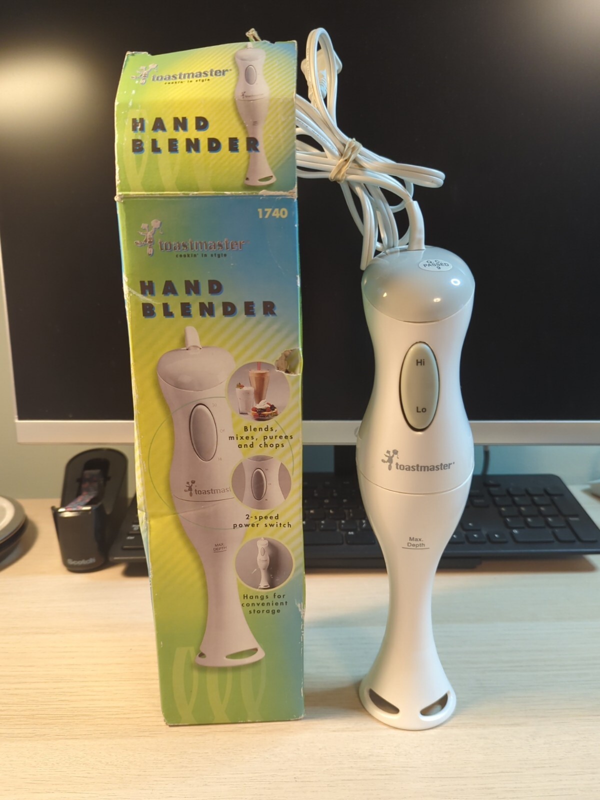 Toastmaster Hand Blender Immersion 2Speed Hand Stick Mixer Tested