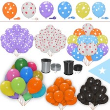 PLAIN BALLONS 100 WHOLESALE Latex BALONS helium BALLOONS Quality Party BIRTHDAY