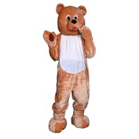 Dress Up America Adult Teddy Bear Mascot Costume Set Dress Up America Adult Teddy Bear Mascot Costume Set