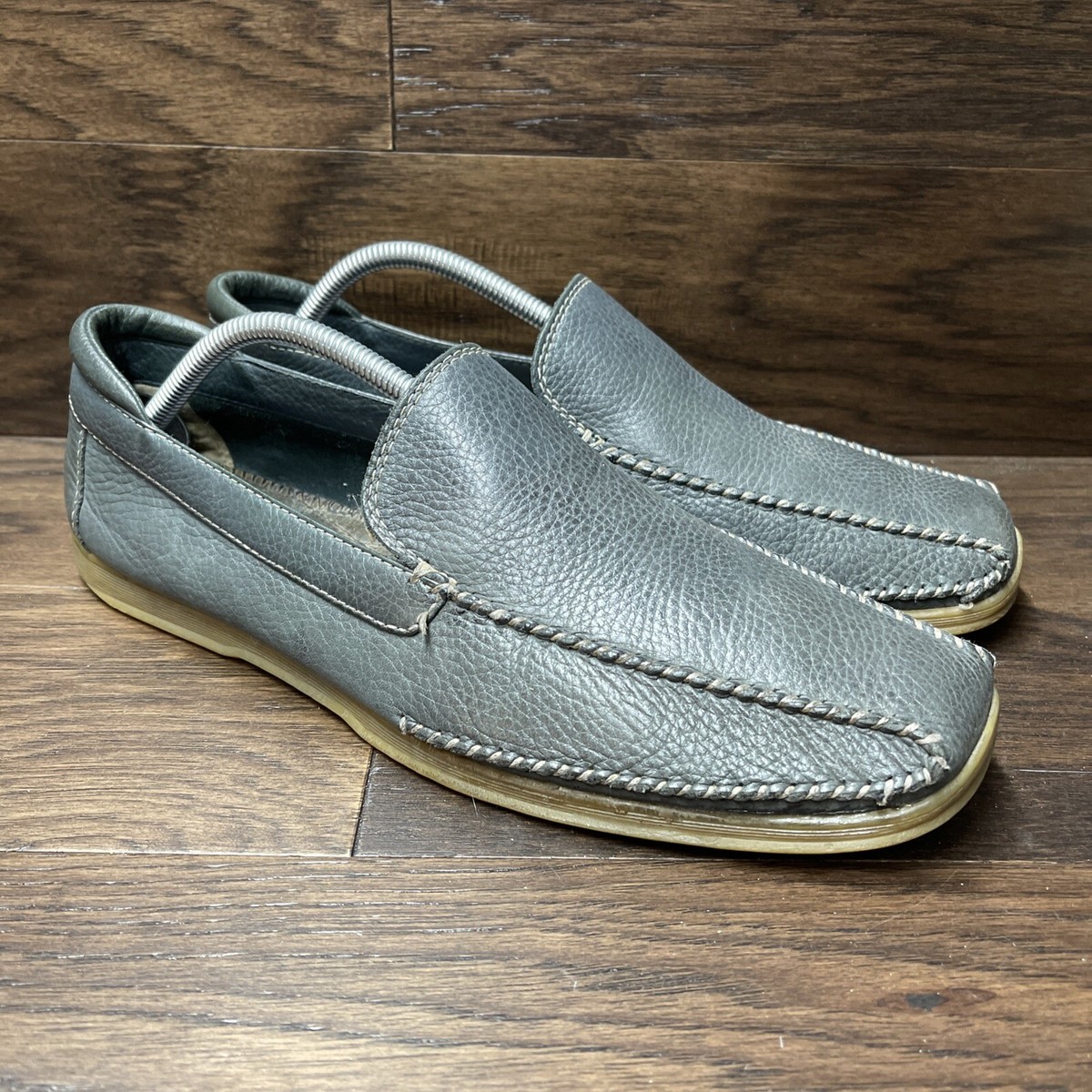 Stacy Adams Mens Gray Loafers Size 11 | eBay