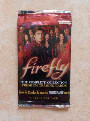 Firefly 6x Firefly Trading Cards mit OVP 2006 Joss Whedon