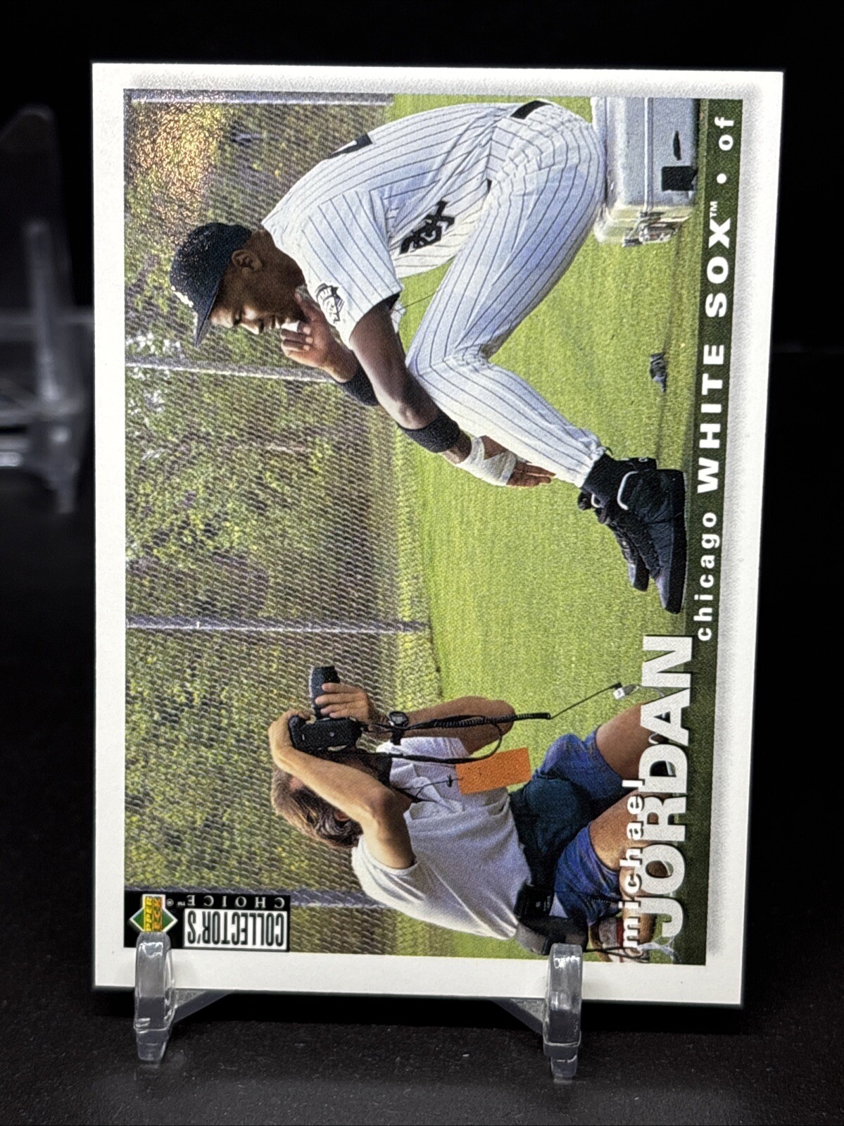 Michael Jordan 1995 Collectors Choice 500 Whitesox NM