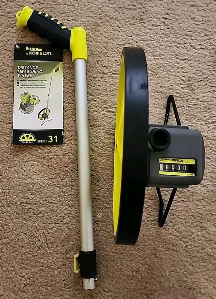 NEW! 10 Inch Measuring Wheel Komelon Meter-Man Series 31. 10" MK31 Series - Image 2 of 4
