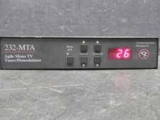 Contemporary Research 232-MTA Agile Mono TV Tuner/Demodulator 78-260-10