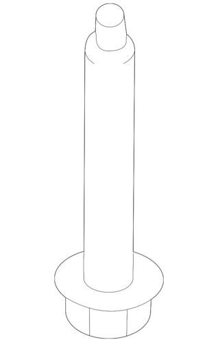 Tornillo de parachoques trasero para Ford (N/P W718177-S439-)