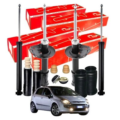 SPEED KIT 4 AMMORTIZZATORI FIAT GRANDE PUNTO EVO 199 + SUPPORTI TAMPONI TUTTI MODELLI