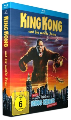 King Kong und die weisse Frau + Die Fabel von King Kong (1933)[Blu-ray/Neu/OVP]