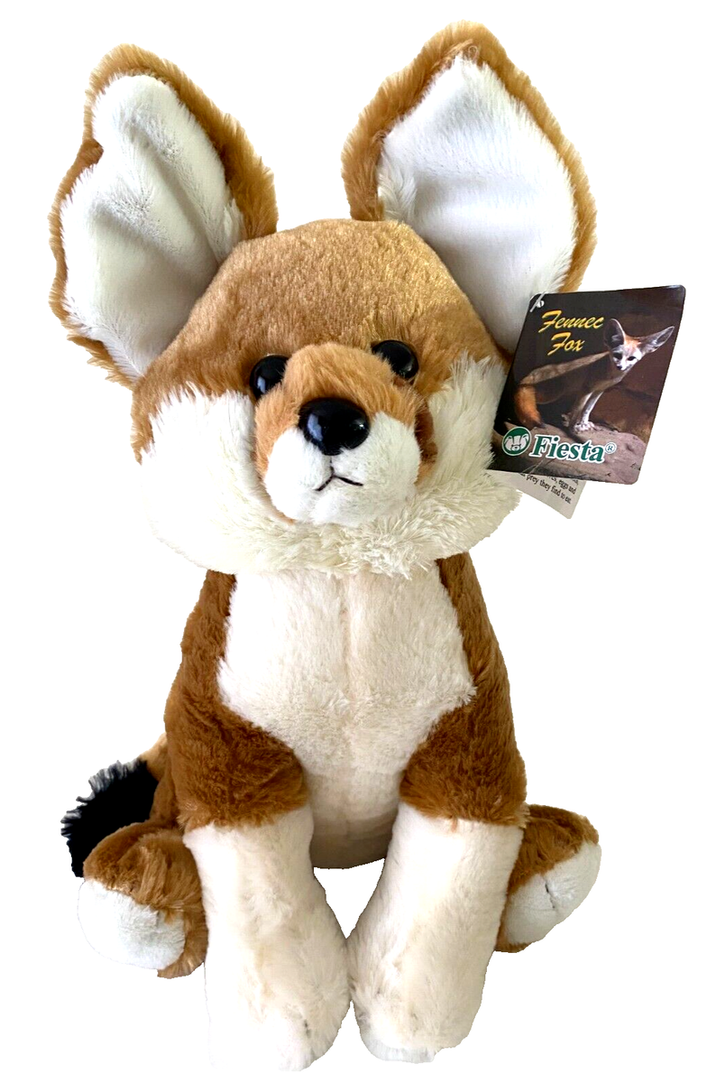 Xlarge Sitting Fennec Fox Plush Toy 15 inch by Fiesta Toy Soft