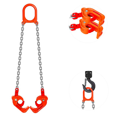 Chain Drum Lifter, 2200 Lbs 1Ton Capacity Galvanized G80 Chain Lifting Drum Lift