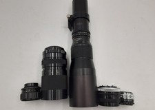 LOT OF 5 Assorted Manual Zoom Camera Lenses Good Condition