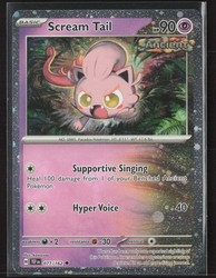 Scream Tail 077/162 Temporal Forces Cosmos Holo Uncommon Pokemon Card