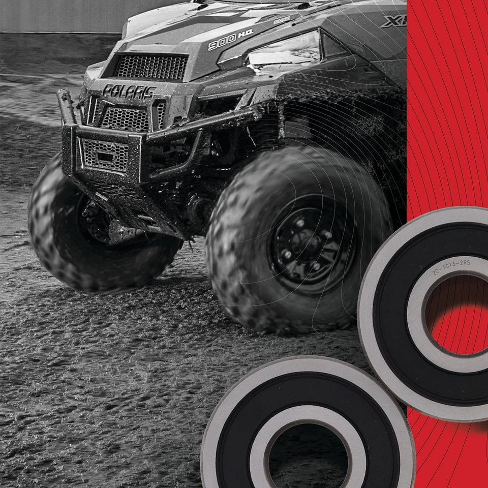 Kit de sello de cojinete de rueda delantera All Balls 25-1368 para Harley FXST Softail 00-06 Foto 2 de 2