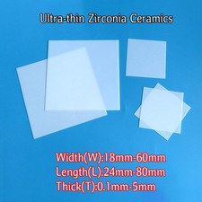 Ultra-thin Zirconia Ceramic Plate Heatsink Thermal Conductivity Insulation Sheet