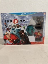 Disney Infinity Wii U Starter Pack NEW Sealed w Figures Box Wear READ