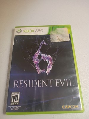 Resident Evil 6 (Microsoft Xbox 360, 2012) Missing Manual Tested Works