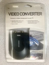 Terk Mini RF Modulator Compact Switch TV Audiovox Video Converter - NEW!