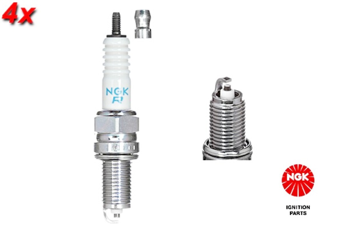NGK 4x Spark Plug For CHEVROLET Aveo FIAT Punto LANCIA Y TVR 97-12 96464000