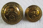 2x WW1 British Army:"KINGS OWN ROYAL LANCASTER REGIMENT BUTTONS" (25mm-19mm)