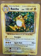 Raichu 36/108 Evolutions Holo LP on eBay
