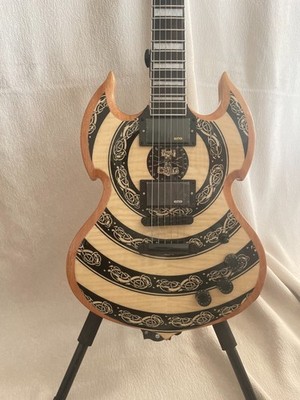 Customization Electric Guitar S Wylde Audio G Yellow  EMG Pickup