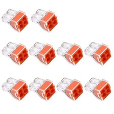 10 Pcs Quick Wiring Connection Terminal Wire Connector Electric