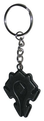 World of Warcraft Blizzard The Horde Logo Metal Keychain