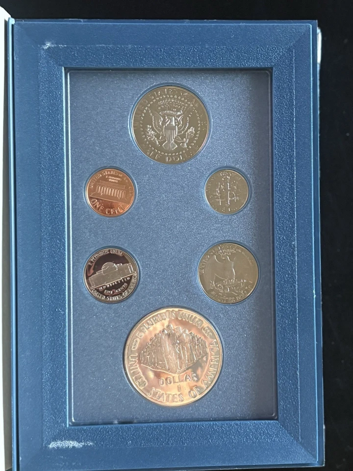 1987 US Mint Prestige Proof Set ~ w/ Silver Dollar ~ OGP  w/COA ~ Pristine - Image 3 of 4