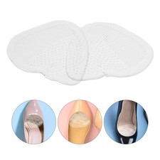 Transparent Silicone Metatarsal Pads Women Durable Forefoot Shoe Inserts