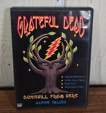 The Grateful Dead Downhill from Here DVD - Alpine Valley 1989 - Jerry Garcia