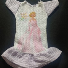 VTG Mattel Barbie Pajamas For Barbie Night Gown