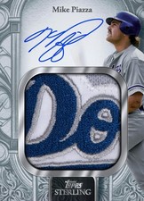 2025 Topps Sterling Splendor  MIKE PIAZZA  JUMBO PATCH L.A. DODGERS DIGITAL CARD