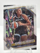 2025 Panini Prizm WNBA - Kamilla Cardoso #89 White Seismic Chicago Sky