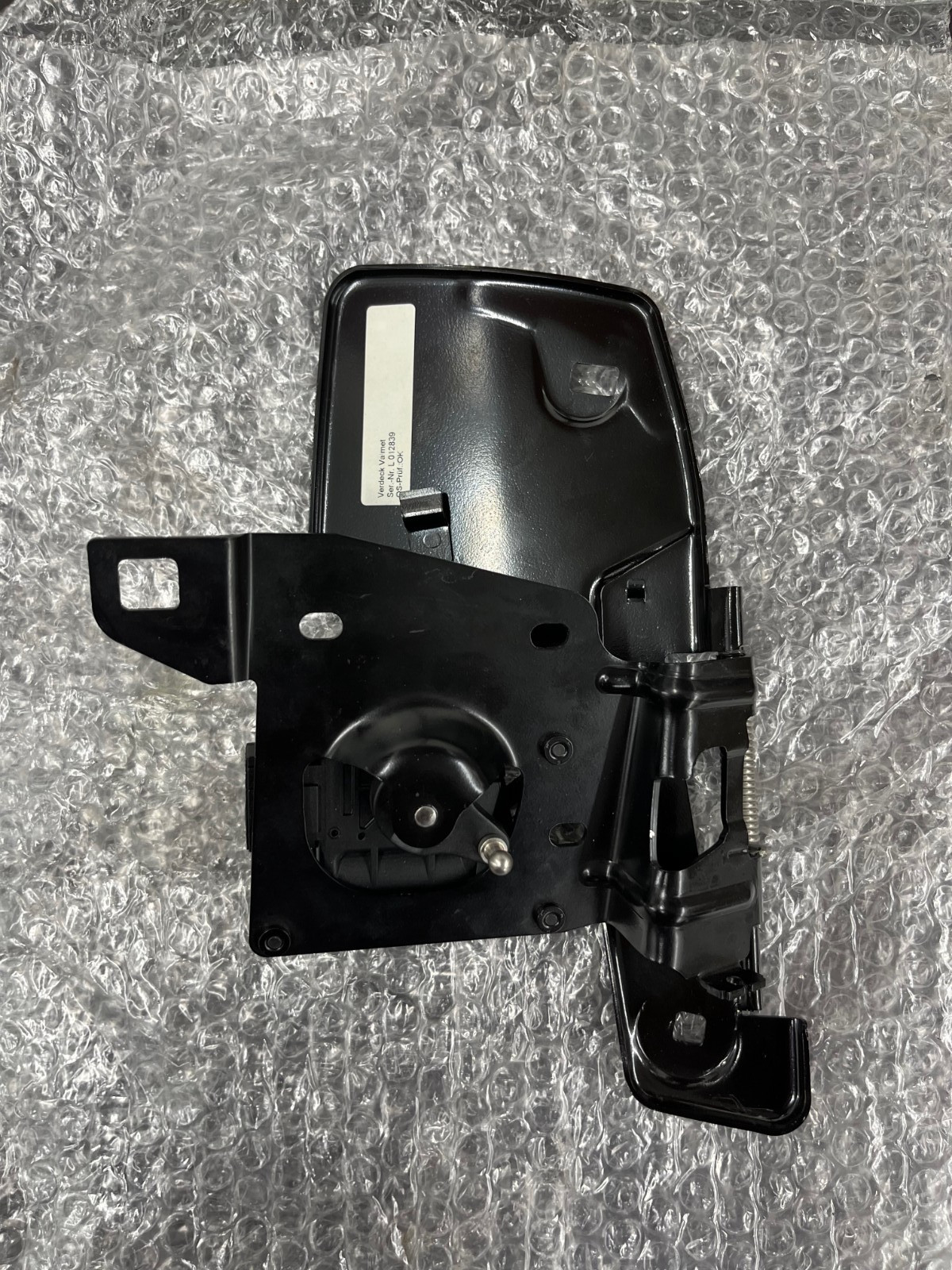 BENTLEY CONTINENTAL GTC CONVERTIBLE TOP FLAP AND ACTUATOR OEM 3W7867035 8J095931