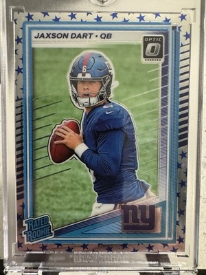 2025 Panini Donruss Optic - Rated Rookie Jaxson Dart #273 Stars
