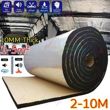 10m Camper Van Insulation Thermal Thermo Liner Foil Foam 10mm Sound Deadening UK