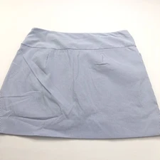 S.C. & Co. XL (Fits 36W) Rayon Nylon Golf Tennis Skirt Skort 6" Shorts Blue