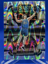 Brandin Podziemski Select Tectonic Rookie Silver