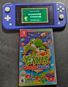 Nintendo Switch 4 Game Lot (Zelda, Mario Party, Pok&eacute;mon Snap, Yoshi) TESTED