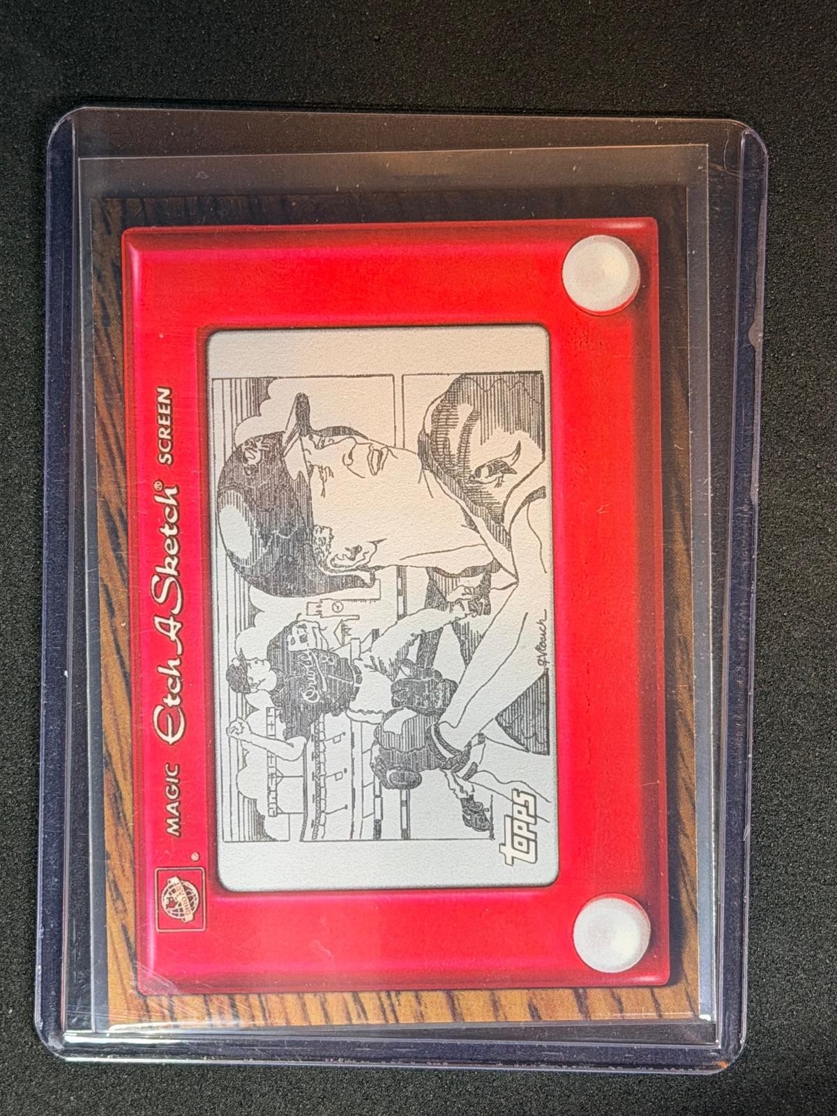 1998 Topps #ES7 Cal Ripken Jr. Etch-A-Sketch