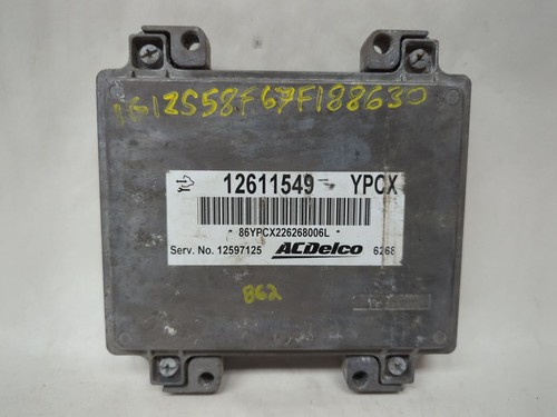 2008 Chevy Malibu Engine Computer ECU ECM PCM 12612397 – Plug & Play, VIN Programmed