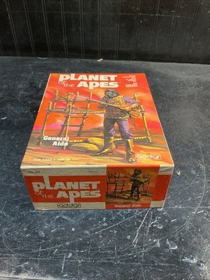 Vintage 1973 Planet of the Apes GENERAL ALDO Addar Model Kit