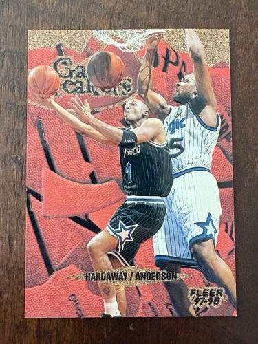 Nick Anderson / Anfernee Hardaway #7 1997 Fleer Game Breakers card