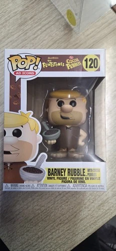 Funko Pop! The Flintstones Barney Rubble w/ Cocoa Pebbles #120