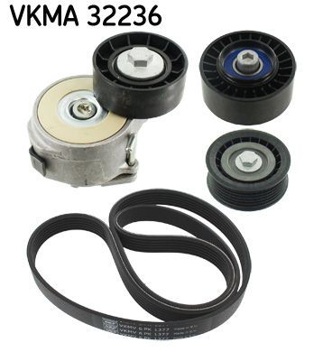 V-Ribbed Belt Set SKF VKMA 32236 Fits Alfa Romeo Fiat Lancia 500L Bravo Delta