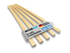 Ersatz Federholzleisten aus Schichtholz im 5er Set für viele Lattenrost Typen