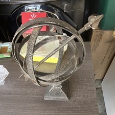 Wald Imports Metal Armillary Sphere Brown Gold Decorative Collectible
